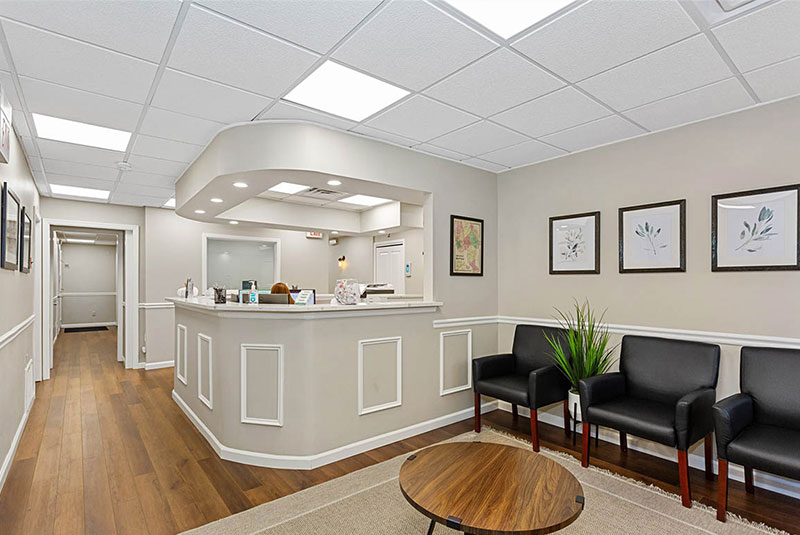 front desk lobby
